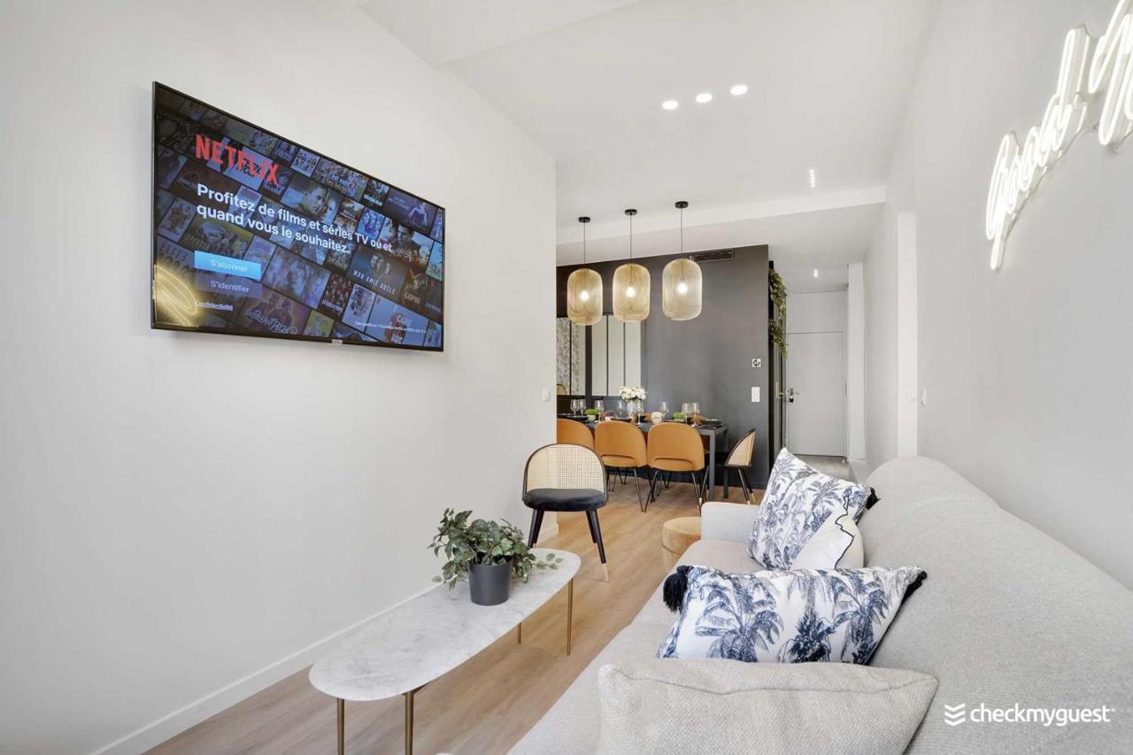 Charming Apartment - 3Br-8P - Le Marais Paris Eksteriør billede